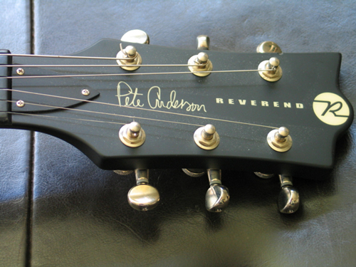 Reverend Pete Anderson guitar